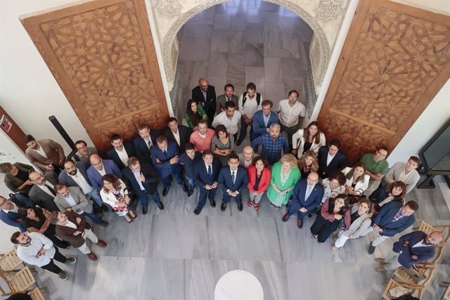 Acto de apoyo de empresarios a la candidatura de Granada a la Agencia de la IA
