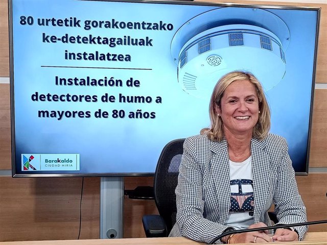 La alcaldesa de Barakaldo, Amaia del Campo