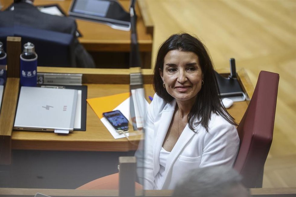 Archivo - La portavoz de Ciudadanos, Ruth Merino.