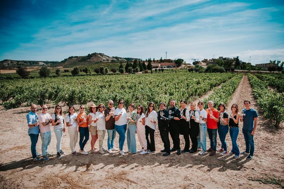 Los colaboradores de Bodegas Emilio Moro.