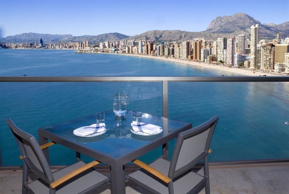 Archivo - Imagen De La Fachada Marítima De Benidorm