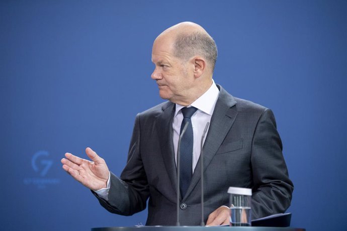 El canciller de Alemania, Olaf Scholz