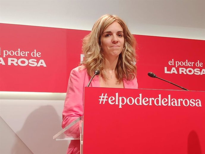 La portaveu del PSC, Elia Tortolero