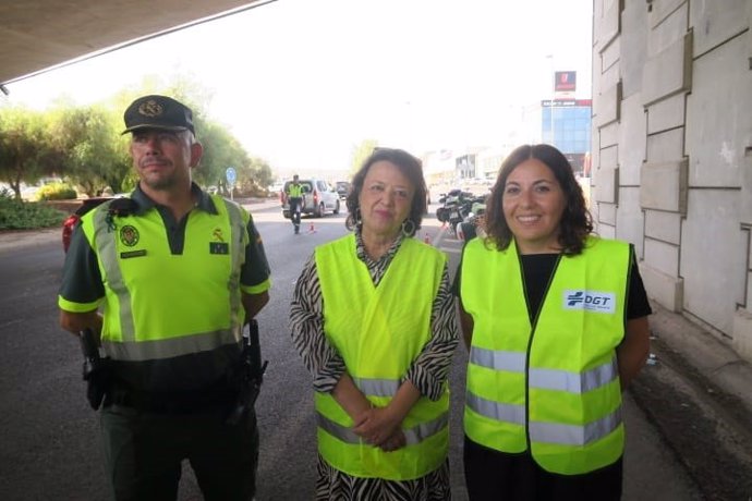 La subdelegada del Gobierno en Córdoba, Rafaela Valenzuela, en la presentación de los Roadpol Safety Days 2022.