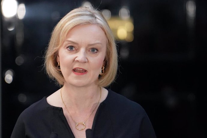 La primera ministra de Reino Unido, Liz Truss