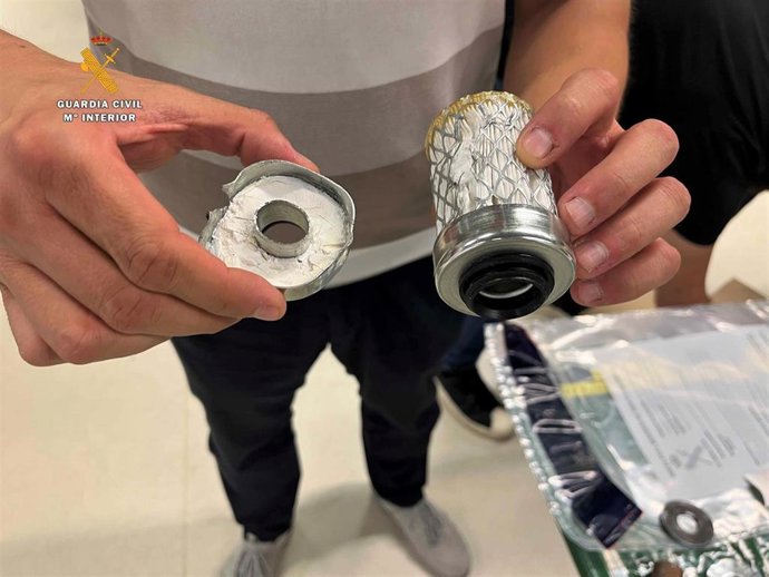 Más de kilo y medio de cocaína aprehendido y 3 detenidos en operación en Logroño contra tráfico internacional de droga