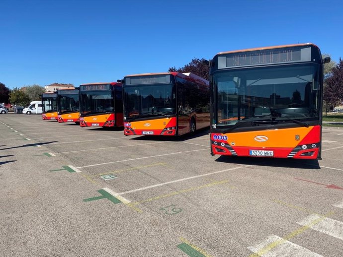 Nuevos autobuses urbanos de Burgos.