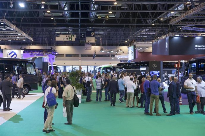 Imagen de recurso de la Feria Internacional del Autobús y el Autocar en Ifema Madrid.