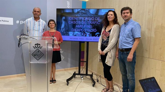 Presentación de los datos del estudio sobre mujeres víctimas de trata sexual en Palma.