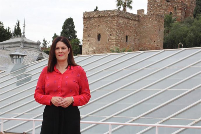 Archivo - La portavoz de Cs en el Ayuntamiento de Málaga, Noelia Losada, en una imagen de archivo 