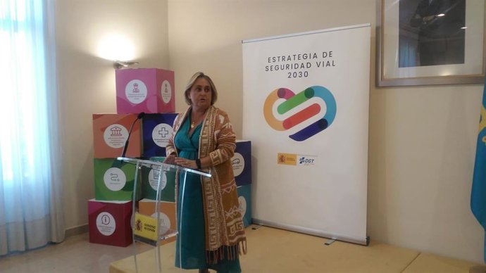 La jefa provincial de Tráfico de Asturias, Raquel Casado.