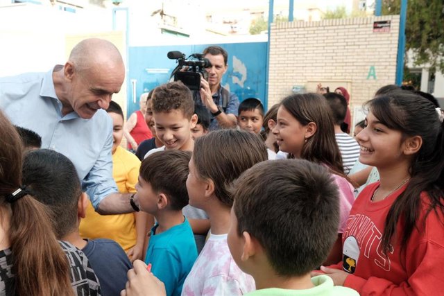 El colegio San José Obrero de Sevilla estrena camino escolar seguro y