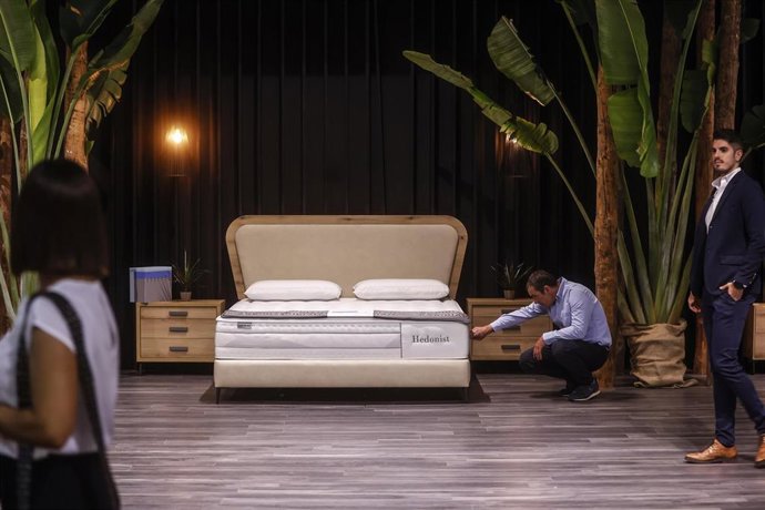 Inauguración de la edición 2022 de los certámenes Hábitat Valencia, Home Textiles Premium y Espacio Cocina Sici, a 20 de septiembre de 2022, en Valencia,