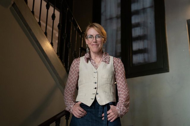 L'escriptora Arsa Larsson 