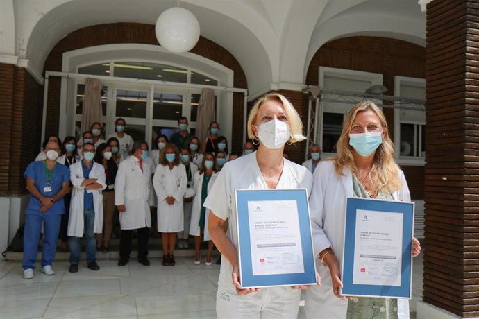 [Medios.Sevilla.Csalud] El Hospital Universitario Virgen Del Rocío Recibe La Certificación De Calidad Para Sus Unidades De Farmacia Y Aparato Digestivo