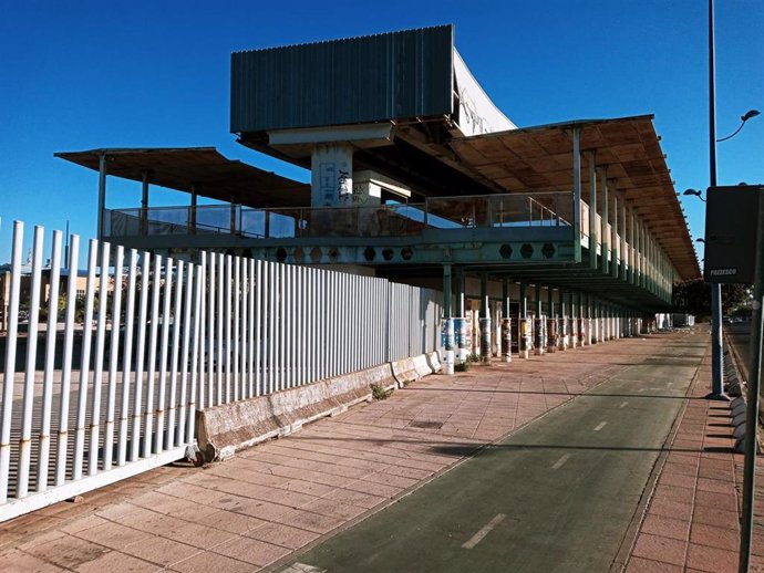 Estación intermedia del telecabina de la Expo 92