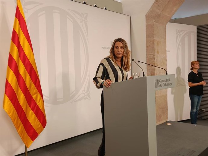 La portaveu del Govern, Patrícia Plaja
