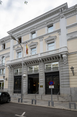Fachada del Consejo General del Poder Judicial, en el CGPJ, a 8 de septiembre de 2022, en Madrid (España).  