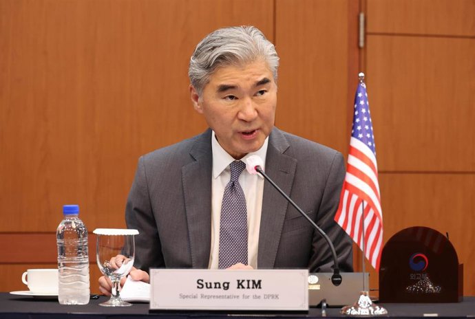 Archivo - El representante especial de EEUU para Corea del Norte, Sung Kim