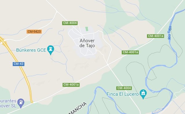 Archivo - Imagen de Añover de Tajo en Google Maps