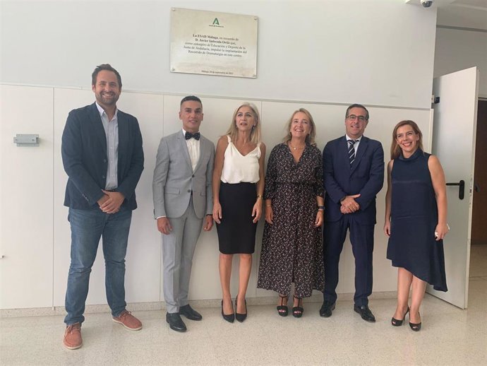 La consejera de Desarrollo Educativo y FP, Patricia del Pozo, visita la Escuela Superior de Arte Dramático (ESAD) con motivo de la inauguración del curso escolar en las enseñanzas de régimen especial