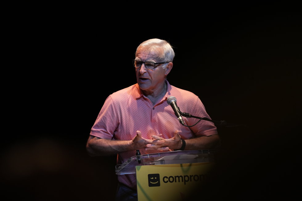 El alcalde de Valncia, Joan Ribó, participa en la Asamblea de Compromís