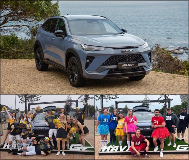 HAVAL H6 GT Makes an Impressive Appearance, GWM Sponsors Rugby World Cup Sevens 2022