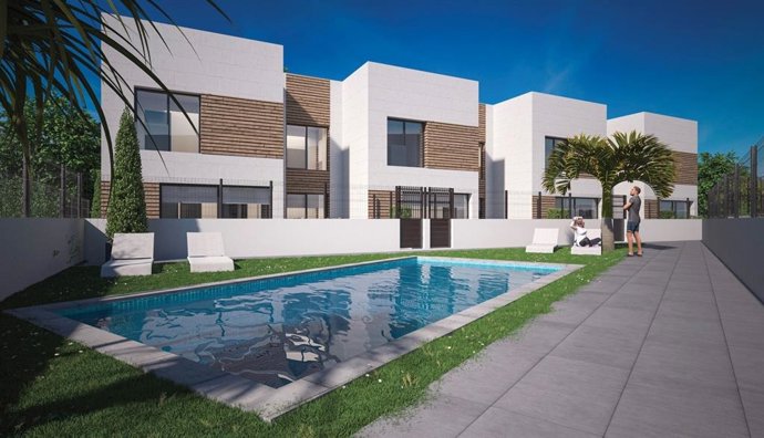 Archivo - Infografía de una promoción de vivienda en Santander