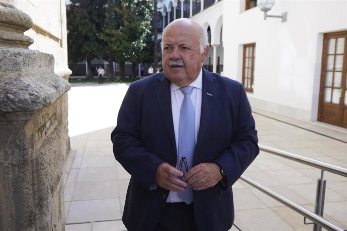 El presidente del Parlamento de Andalucía, Jesús Aguirre, en una foto de archivo.
