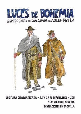 El Teatro Circo Murcia abre sus puertas con la lectura dramatizada de la obra de Valle-Inclán Luces de bohemia