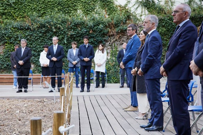 El lehendakari preside el homenaje institucional a las victimas de la covid-19