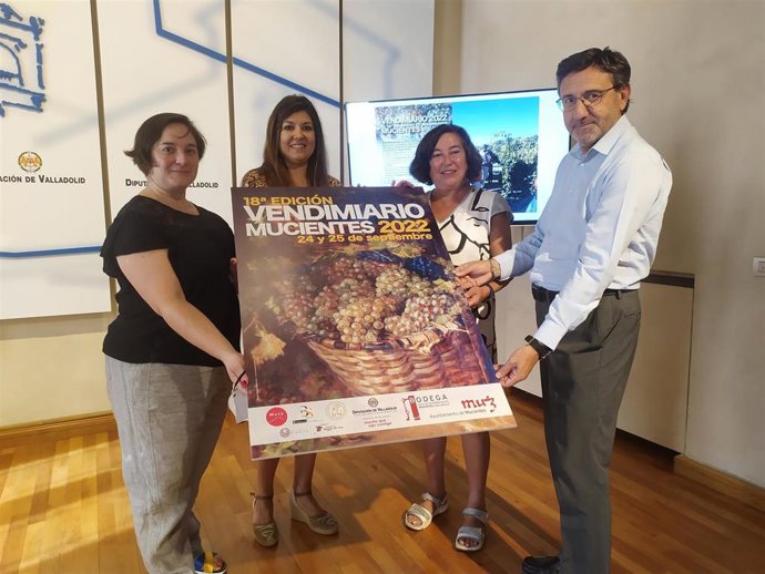 Presentación del Vendimierio 2022 de Mucientes (Valladolid)