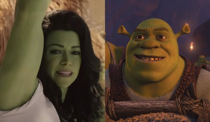 Shrek y She-Hulk crean un posible agujero de guion en Marvel