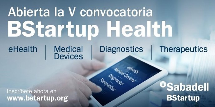 Banco Sabadell lanza la quinta edición de BStartup Health