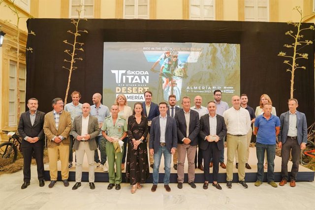 La tercera edición de la Skoda Titan Desert Almería fue presentada este miércoles en el Palacio Provincial de Almería.