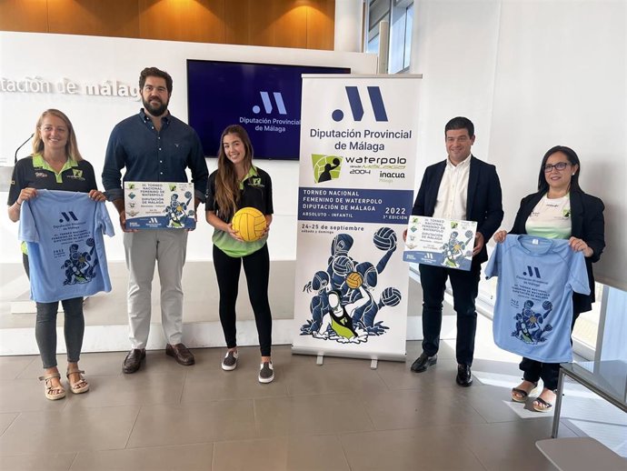 Presentación del torneo nacional femenino de waterpolo Diputación de Málaga