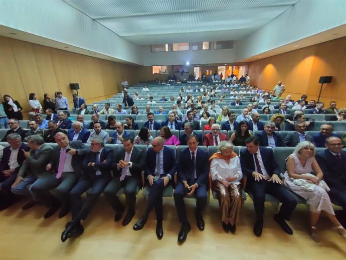 Autoridades en el Día de la Provincia de Salamanca.