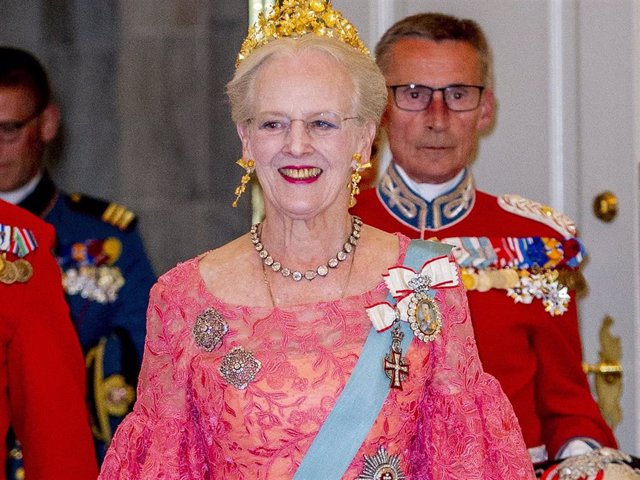 La Reina Margarita de Dinamarca, en una imagen reciente