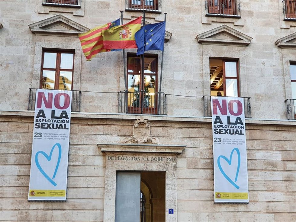 Fachada de la Delegación del Gobierno en la Comunitat Valenciana