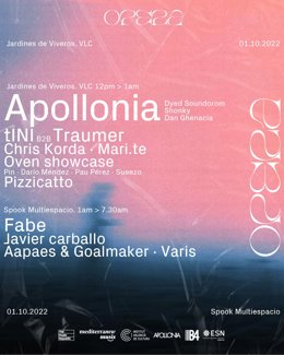 El nuevo festival Ópera de Valncia llevará la música electrónica de Viveros a Spook