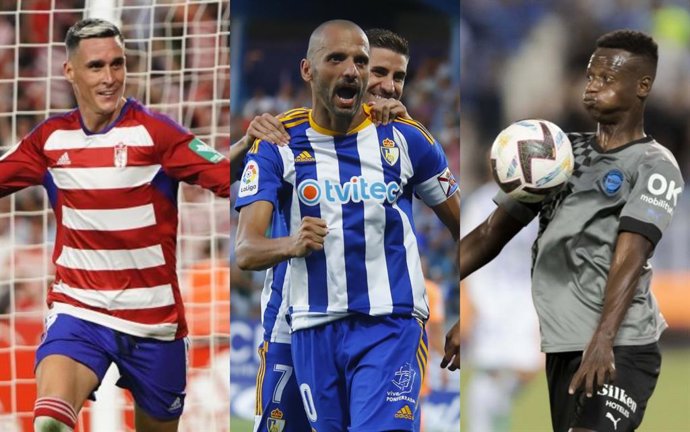 Granada, Ponferradina y Alavés, en busca del pleno de triunfos en la tercera jornada de la Liga SmartBank 2022-23