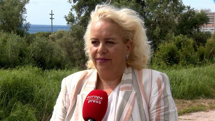 La presidenta del Consell Comarcal del Garraf (Barcelona), Mnica Gallardo, a 21 de septiembre de 2022