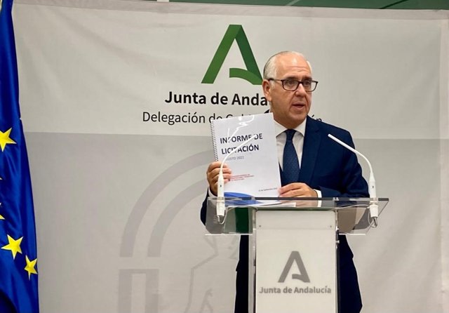 El delegado del Gobierno andaluz, Jesús Estrella.