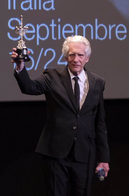 El guionista y director canadiense David Cronenberg recibe el premio Donostia en el Festival de San Sebastián