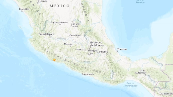 Terremoto de magnitud 6,9 en México