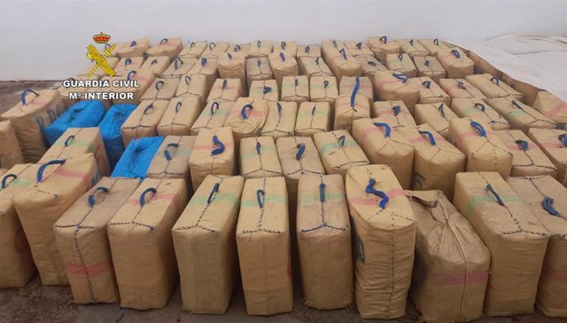 Más de 4.000 kg de hachís interceptados en Sa Cala.