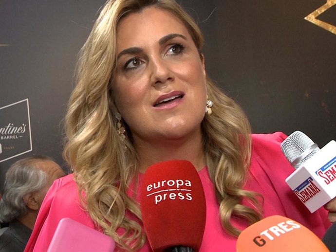 Carlota Corredera ha reaparecido en los Premios Chicote tras la noticia de su regreso a televisión al frente de '¿Quién es mi padre?'