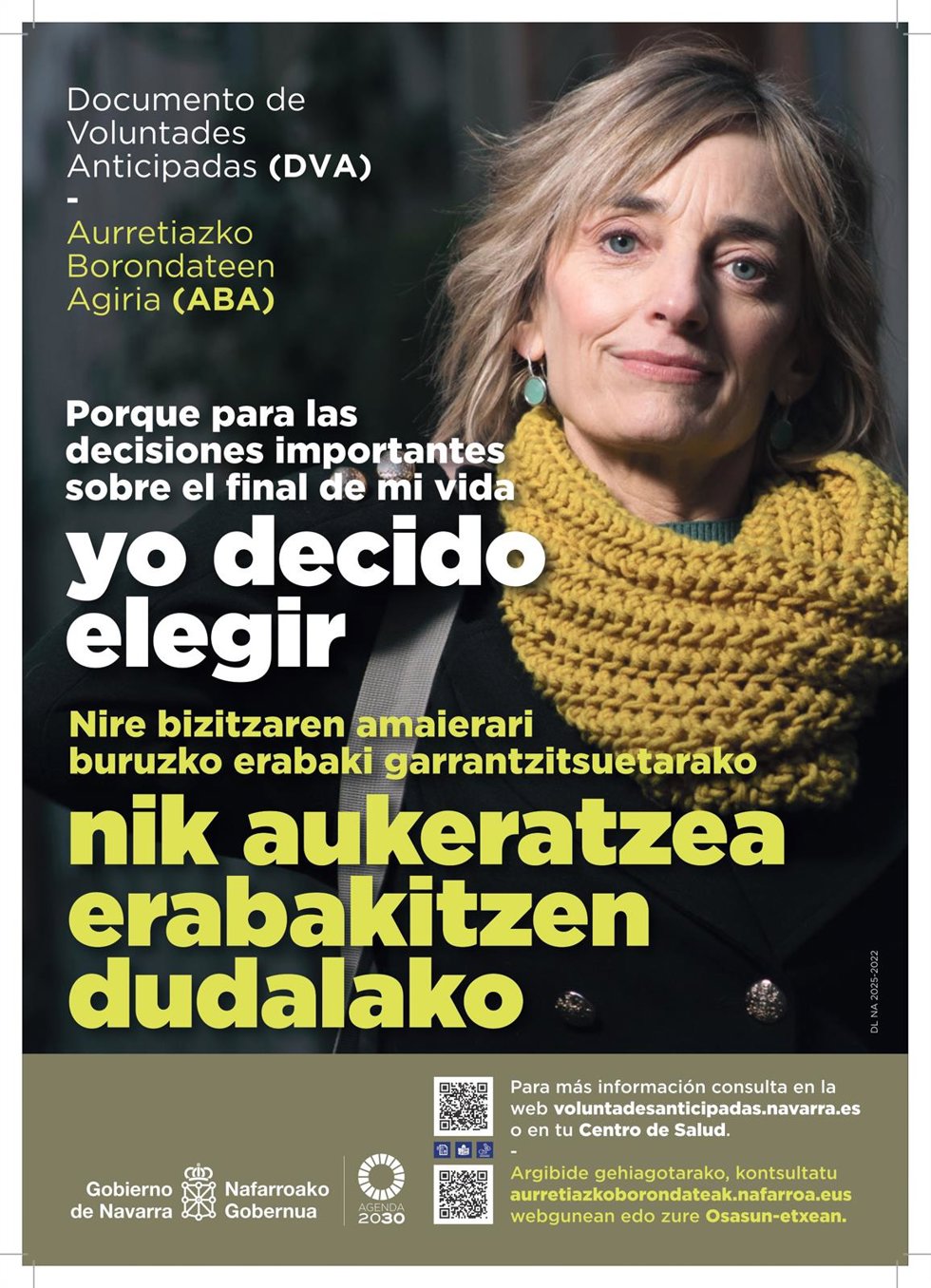 Cartel de la campaña.