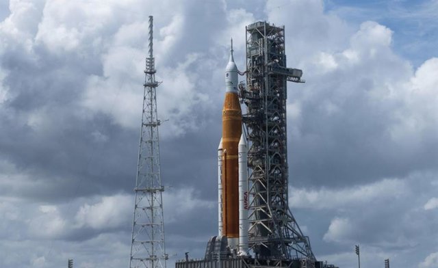 Cohete SLS de la misión Artemis I