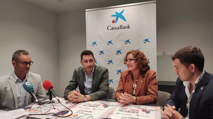 Presentación de la 7 carrera CaixaBank por la Infancia de Palencia.